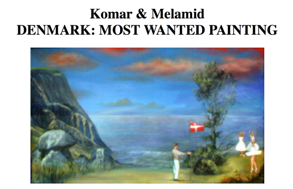 The Most Wanted painting survey Komar and Melamid 