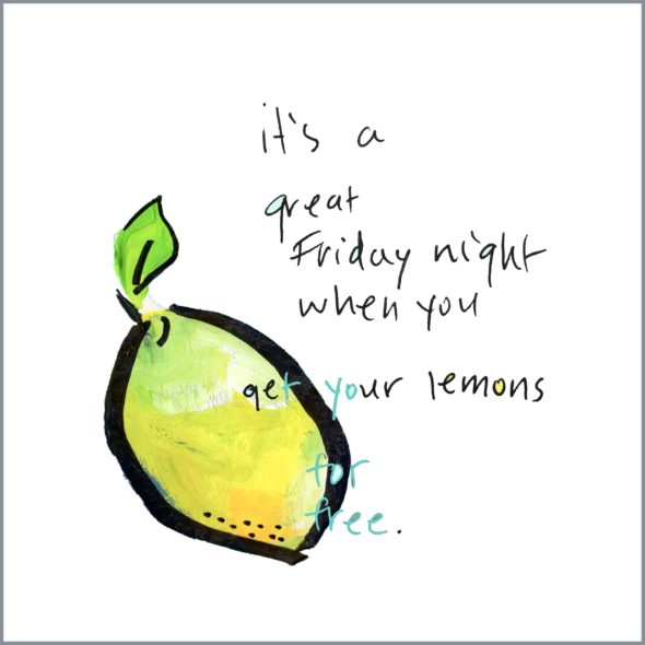 art every day number 32 notebook and paint free lemons drawing illustration