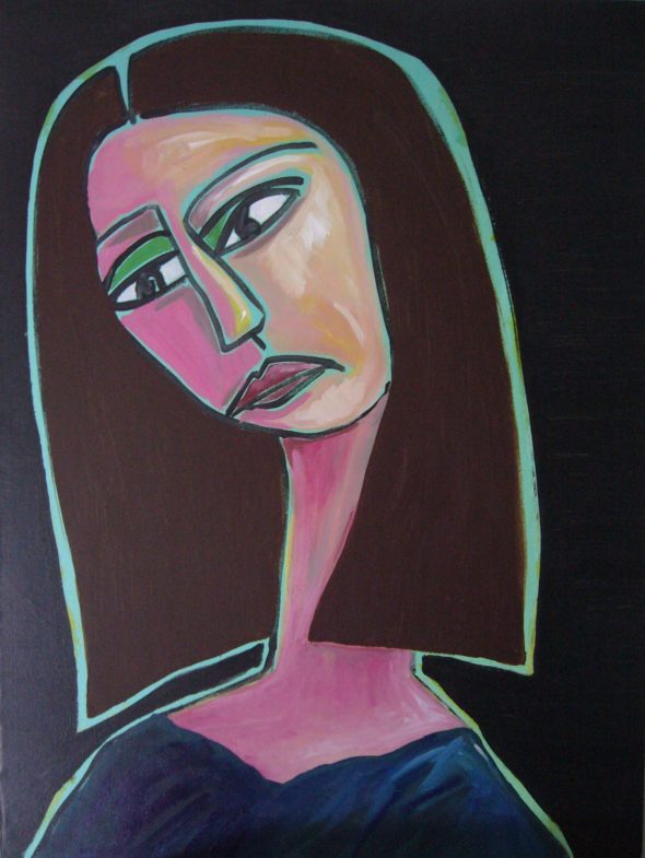 art every day number 104 painting self portrait
