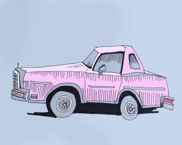 art every day number 112 illustration drawing the other car