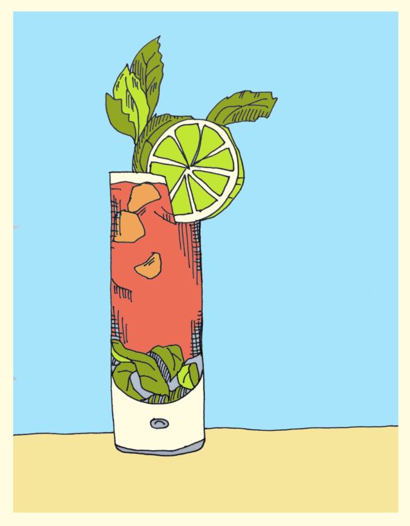 art every day number 138 illustration drawing friday fancy drink