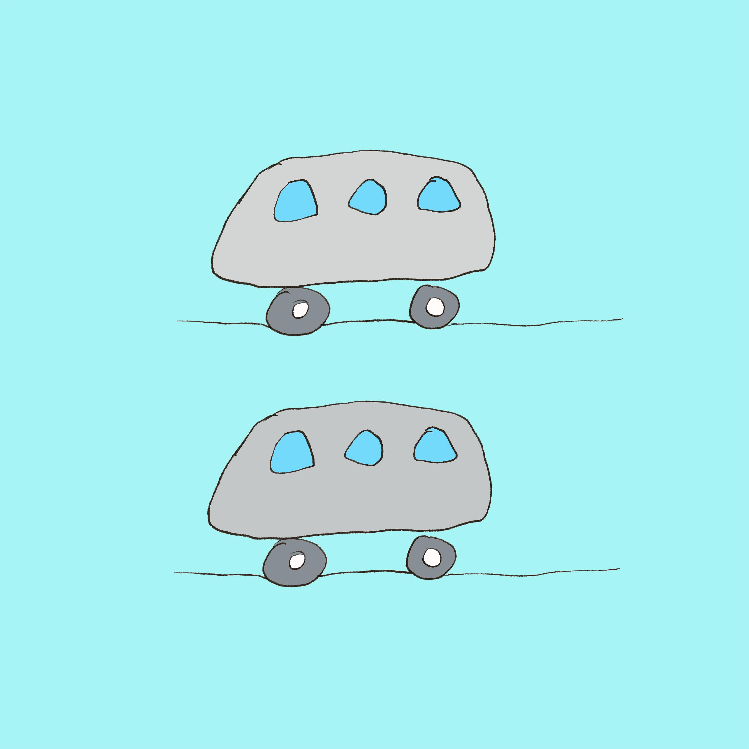 art every day number 181 the driverless car illustration drawing