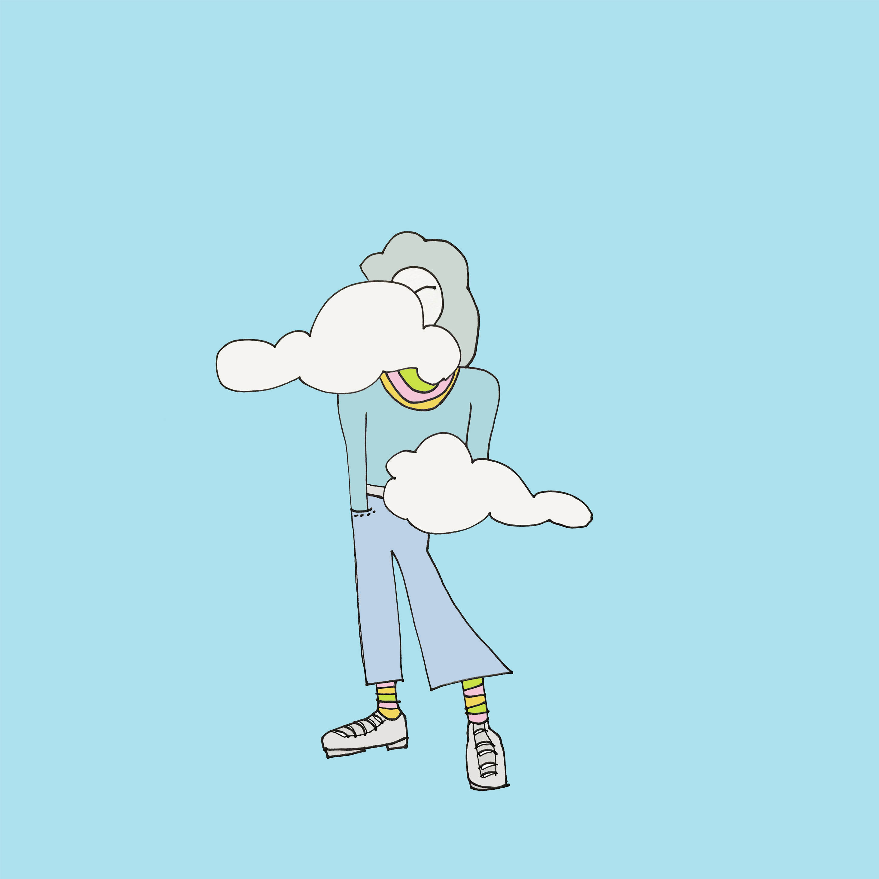 art every day number 225 / illustration / clouds
