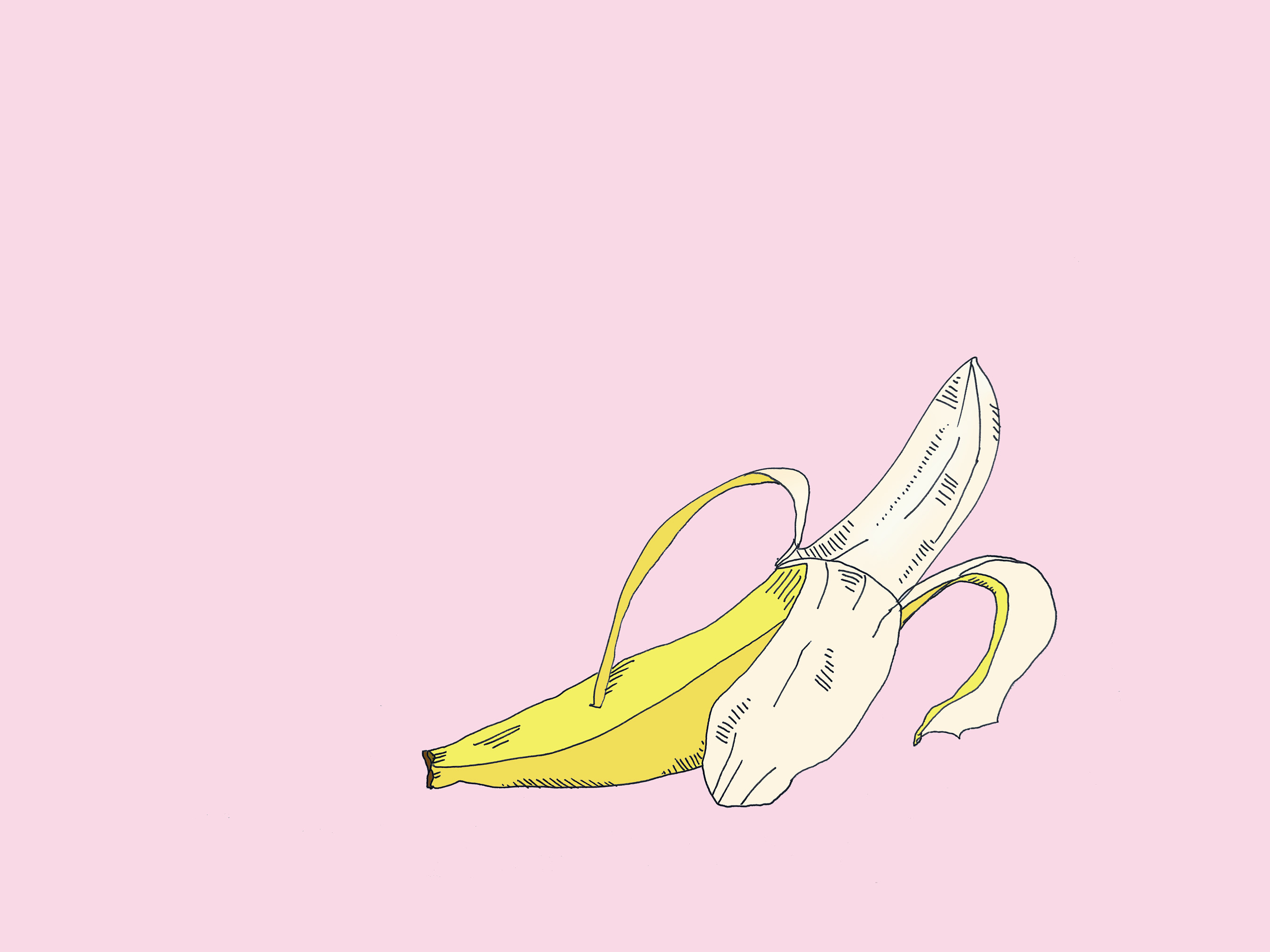 art every day number 334 / illustration / banana