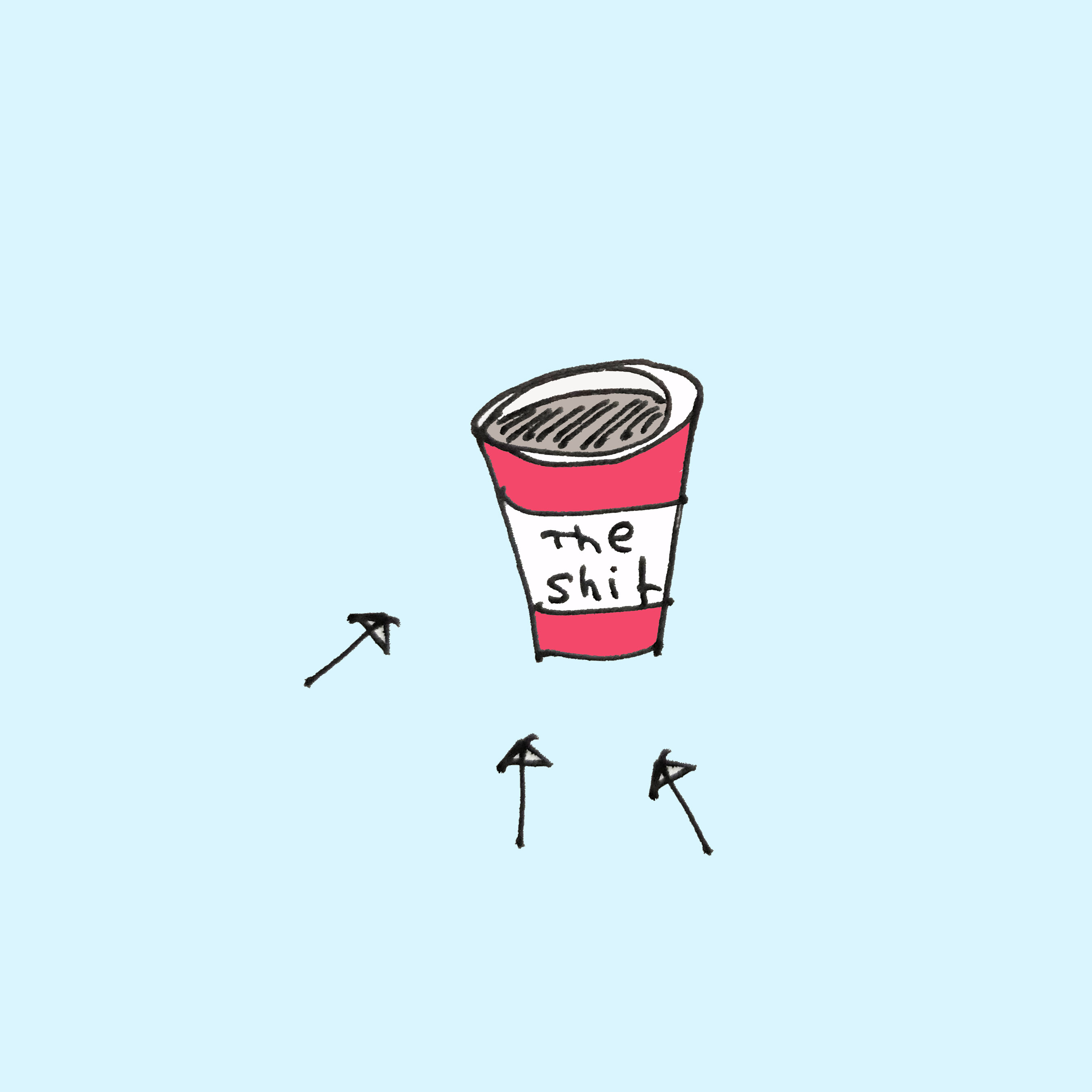 art every day number 431 illustration coffee the shit good stuff