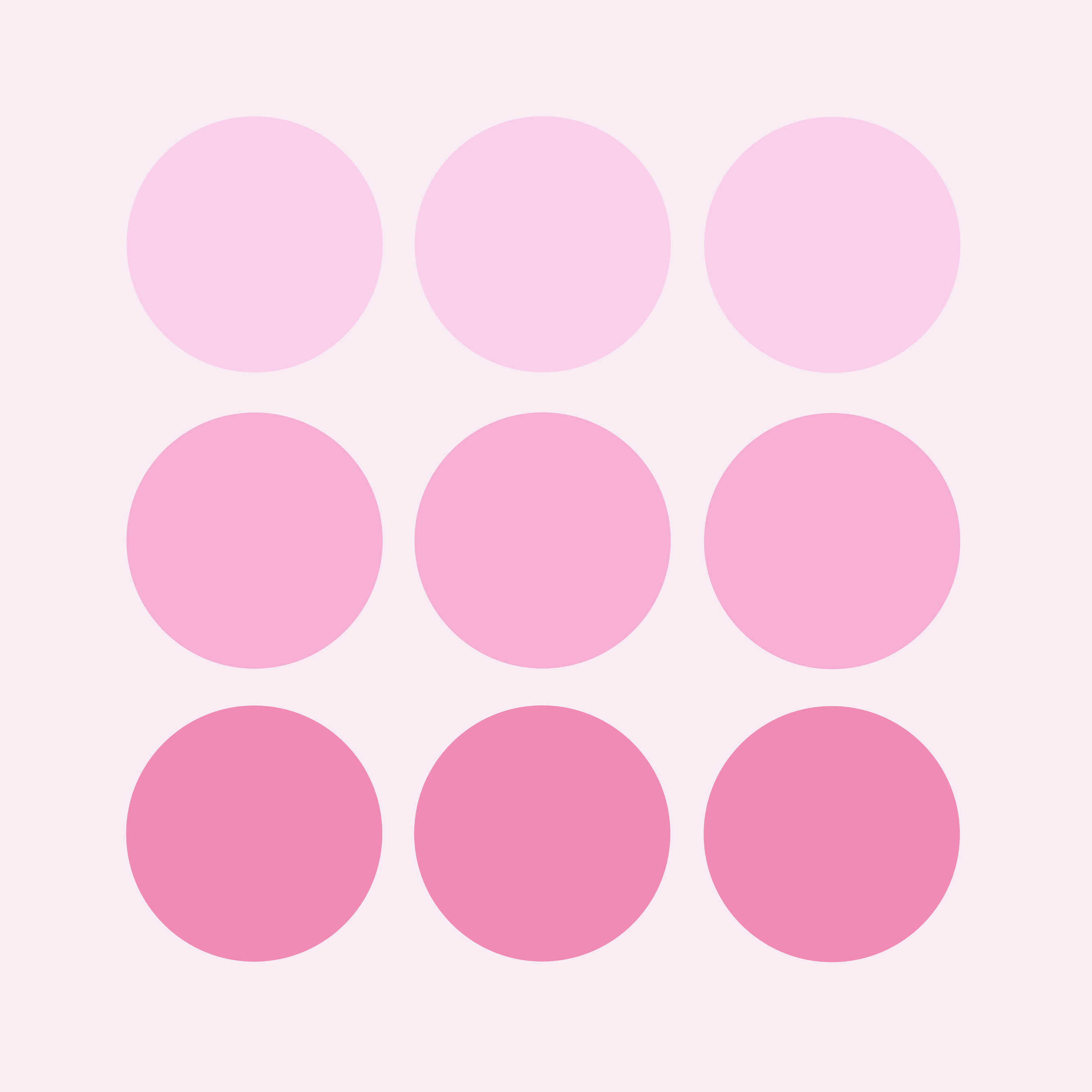 art every day number 460 / digital graphics / pink dots three