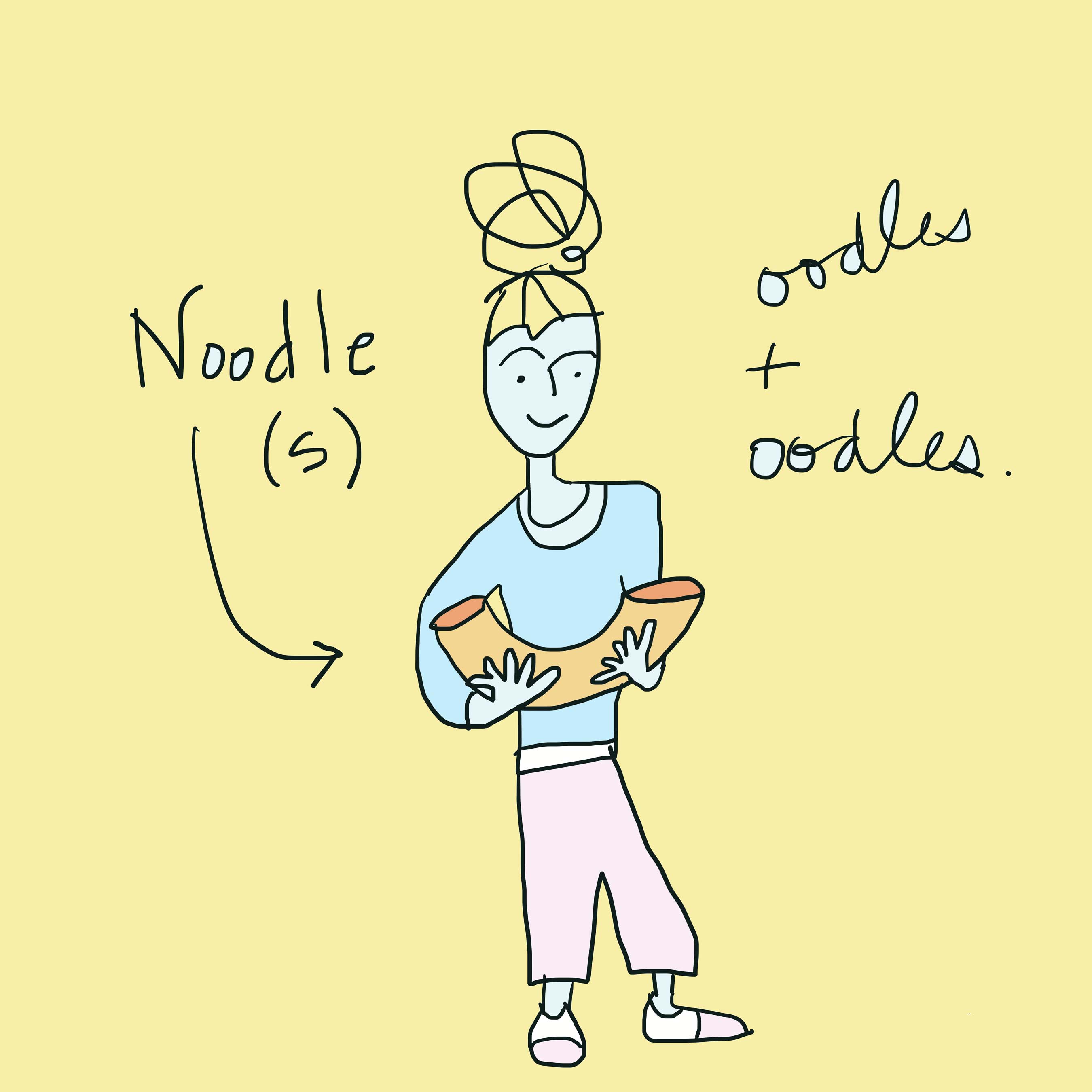 art every day number 532 / illustration / noodle