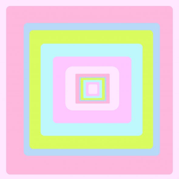 art every day number 585 squares colour design pattern