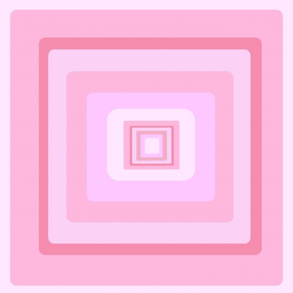 art every day number 584 pink squares design pattern colour