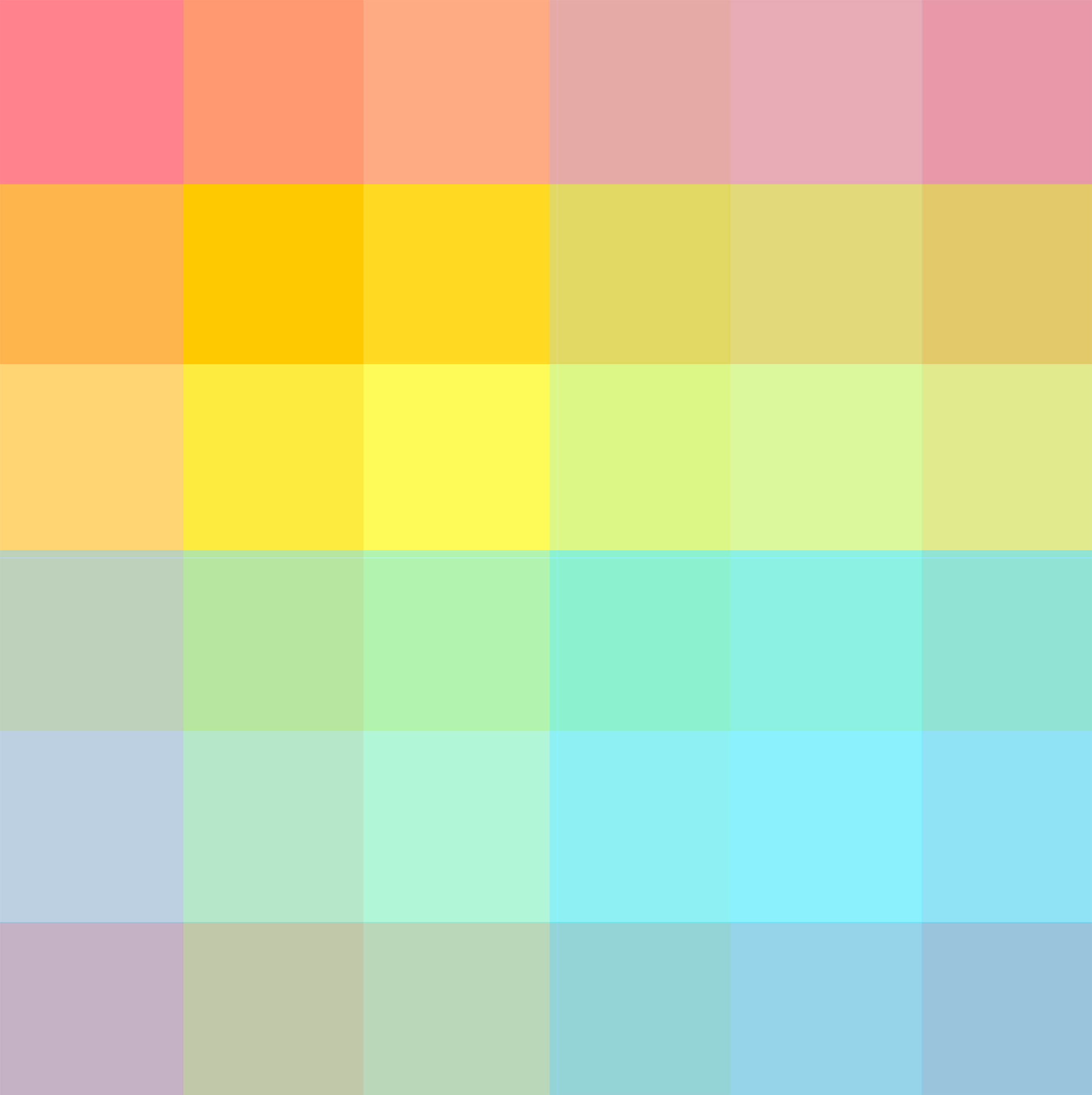 art every day number 589 / colour & pattern / overlay one: squares