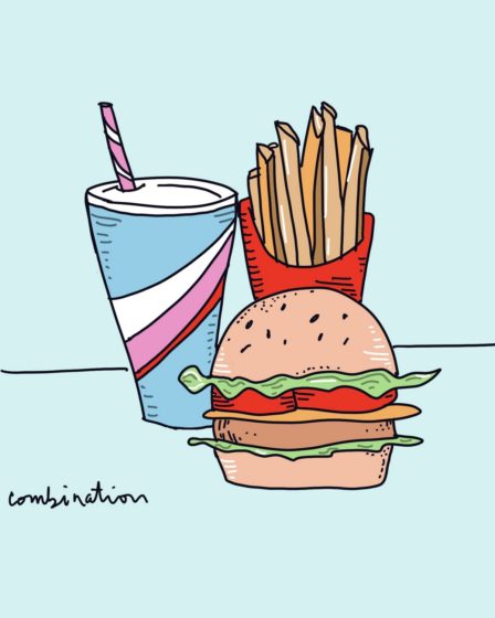 art every day number 658 illustration combination