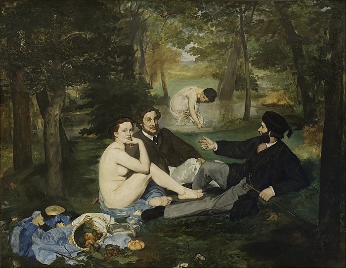 Edouard Manet Déjeuner sur L'herbe original painting