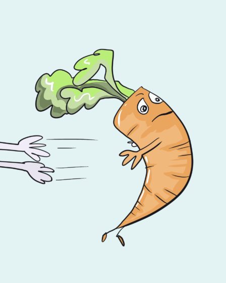 art every day number 710 veg out illustration janet bright