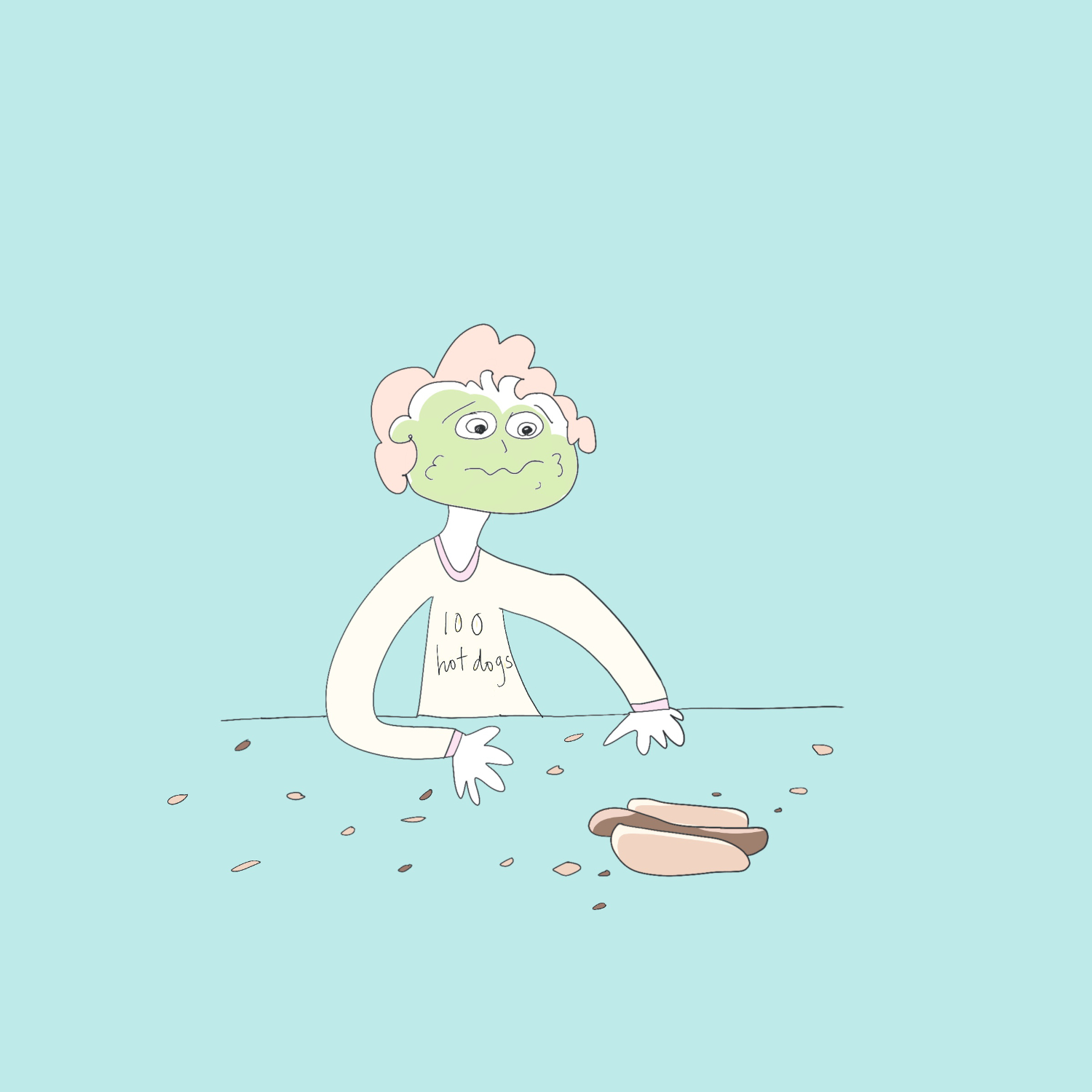 art every day number 816 illustration for the win janet bright jjbright