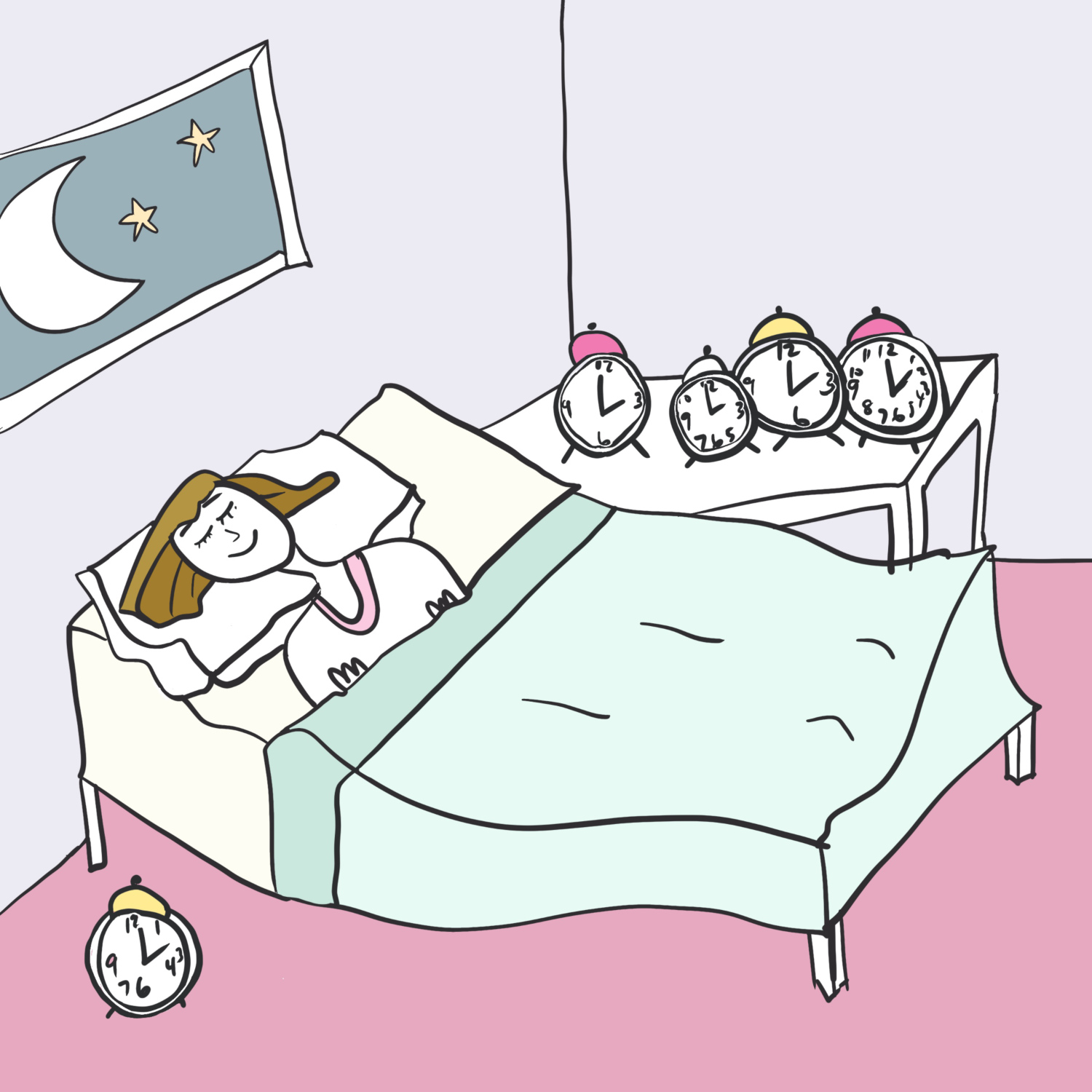 art every day janet bright jjbright artist peace of mind illustration drawing