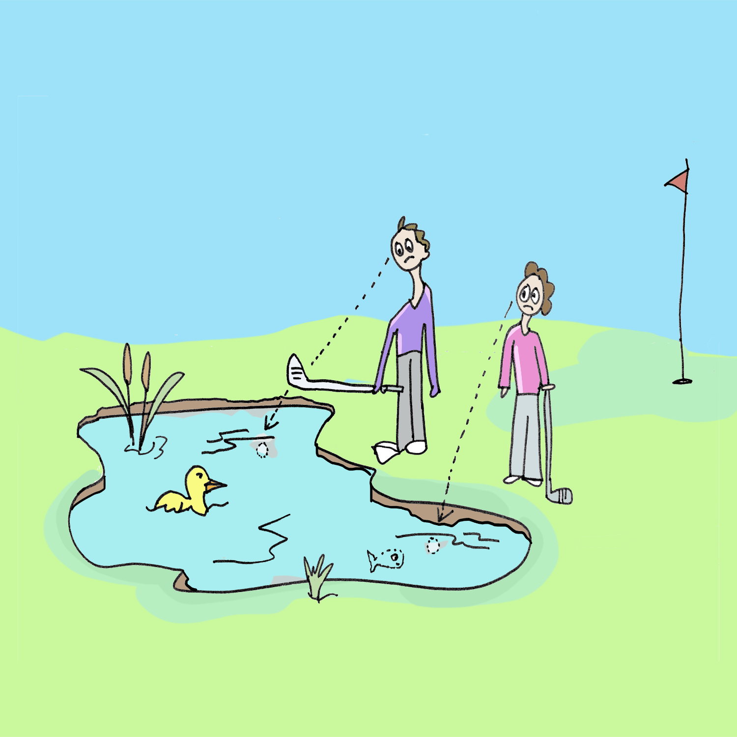 art every day number 854 drawing in the same boat janet bright jjbright