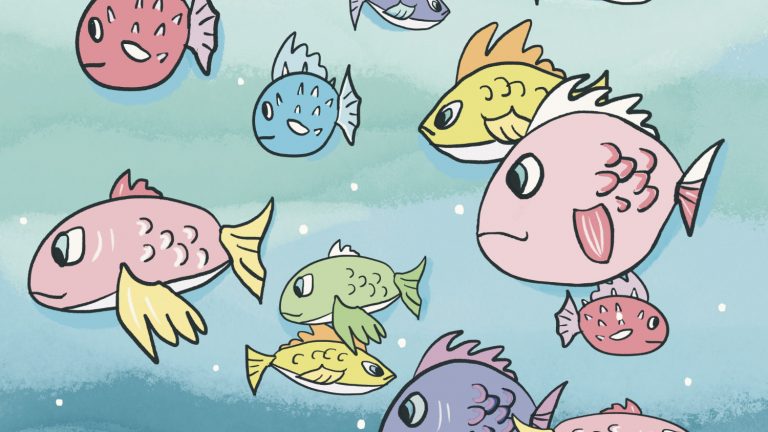 art every day number 845 illustration underwater janet bright jjbright