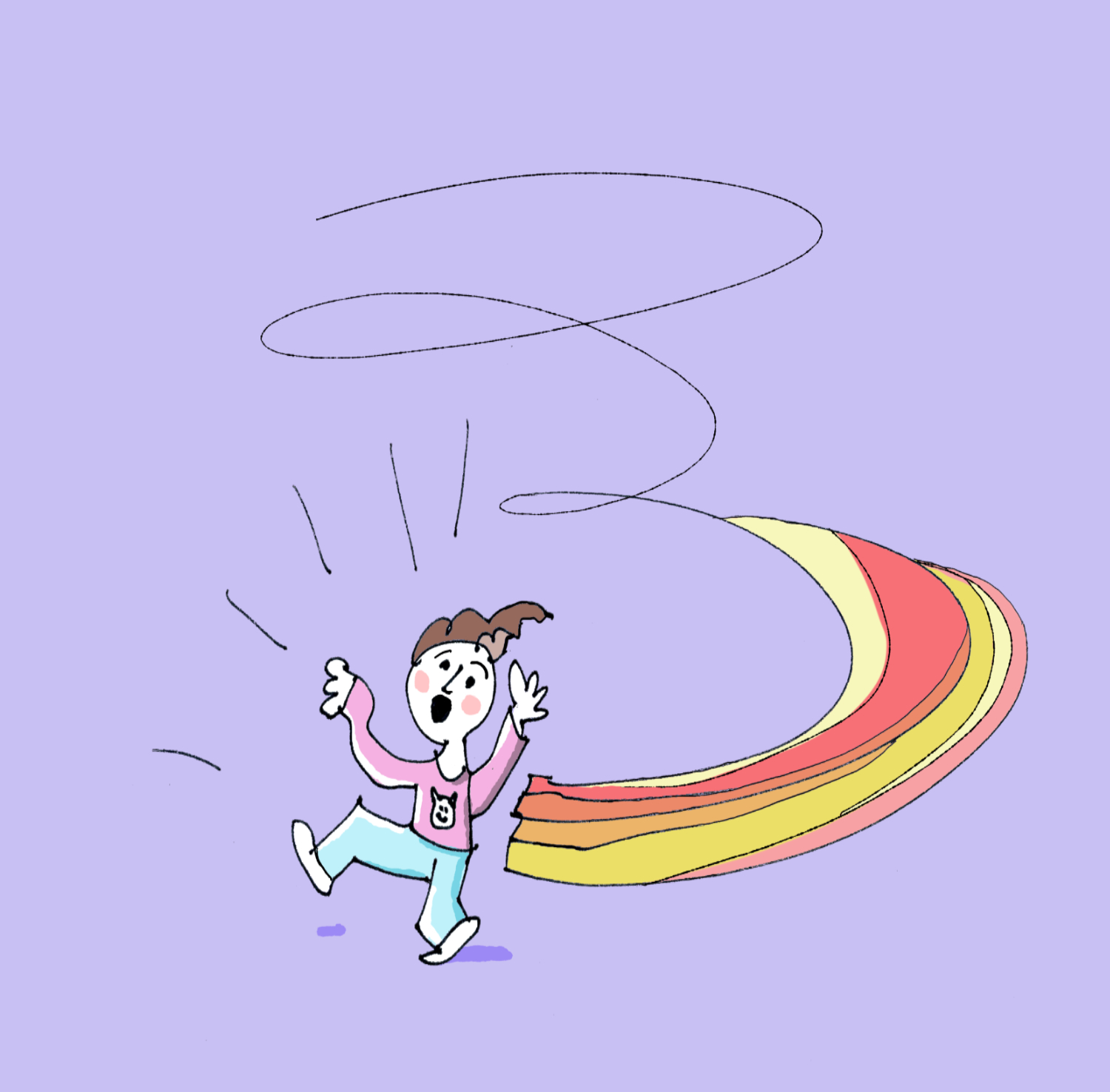 art every day number 969 illustration energetic janet bright jjbright