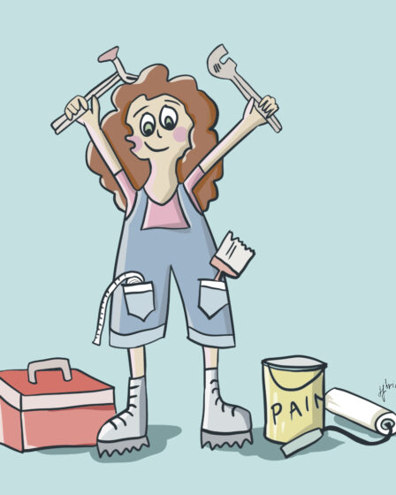 art every day illustration 1041 handy janet bright jjbright