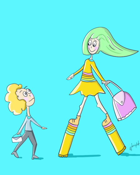 art every day illustration 1036 unique janet bright jjbright